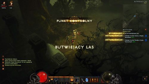 Pobiegnij za Alarykiem w prawo, a naprawi on most umożliwiając ci on przejście dalej - Rozbity miecz | Zadania - Akt 1 | Solucja Diablo III - Diablo III 2.0 - poradnik do gry