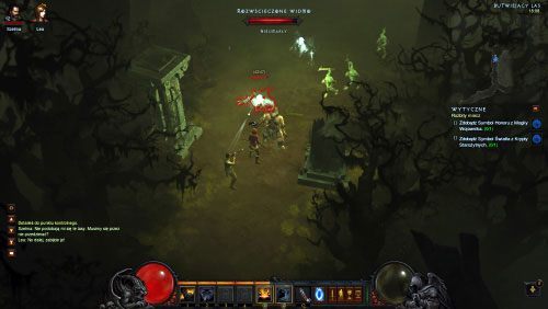 Butwiejący las to dość rozległa lokacja, w której napotkasz nowe typy przeciwników - Rozbity miecz | Zadania - Akt 1 | Solucja Diablo III - Diablo III 2.0 - poradnik do gry