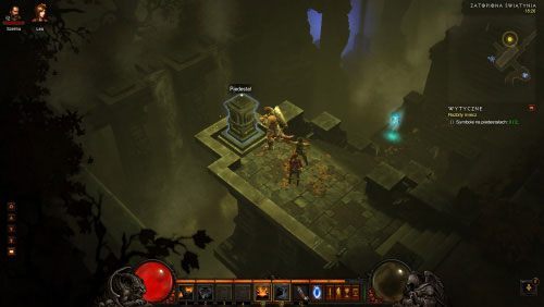 Dobrze jest abyś w Butwiejącym lesie znalazł punkt nawigacyjny - Rozbity miecz | Zadania - Akt 1 | Solucja Diablo III - Diablo III 2.0 - poradnik do gry