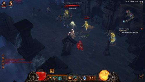 Tuż przed swoją śmiercią Ezek Prorok przywoła swoich trzech braci: Brata Moeka, Brata Larela oraz Brata Karela - Rozbity miecz | Zadania - Akt 1 | Solucja Diablo III - Diablo III 2.0 - poradnik do gry