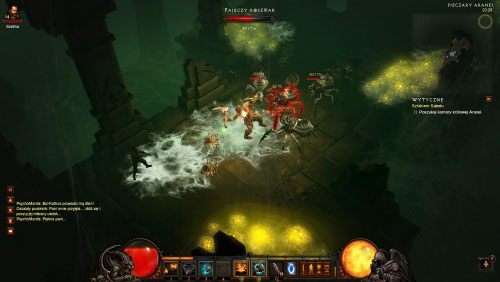 To rozległa lokacja pełna różnorakich pająków - Szlakiem Sabatu | Zadania - Akt 1 | Solucja Diablo III - Diablo III 2.0 - poradnik do gry