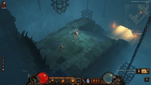 Po pokonaniu go skieruj się do przejścia do następnej lokacji, do Sal Agonii - poziom 3 - Uwięziony anioł | Zadania - Akt 1 | Solucja Diablo III - Diablo III 2.0 - poradnik do gry