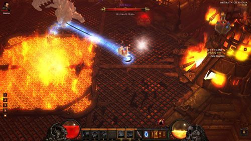 W krótkim przerywniku Mahda przedstawi ci twojego przeciwnika - to Rzeźnik - Uwięziony anioł | Zadania - Akt 1 | Solucja Diablo III - Diablo III 2.0 - poradnik do gry