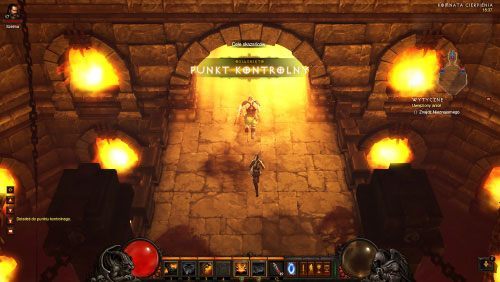 Po pokonaniu Rzeźnika udaj się na północ, a znajdziesz wyjście - Uwięziony anioł | Zadania - Akt 1 | Solucja Diablo III - Diablo III 2.0 - poradnik do gry