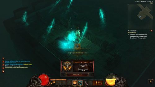 Gdy zbierzesz wszystkie trzy części szczątków skieruj się do sarkofagu, gdzie następnie je złóż - Kości matrony | Wydarzenia - Akt 1 | Solucja Diablo III - Diablo III 2.0 - poradnik do gry