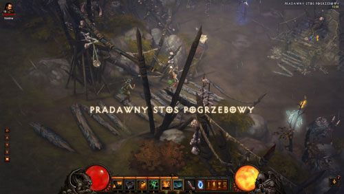 Na Południowych wyżynach możesz natrafić na osadę - Pradawny stos pogrzebowy - Zemsta Garbada | Wydarzenia - Akt 1 | Solucja Diablo III - Diablo III 2.0 - poradnik do gry