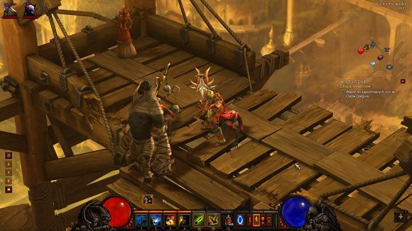 Do walki z bossami zastępowałem Monstrum zdolnością Klątwa + Gusła (26), tak aby mieć dodatkowe źródło regeneracji życia - Taktyka walki | Szaman w Diablo III - Diablo III 2.0 - poradnik do gry