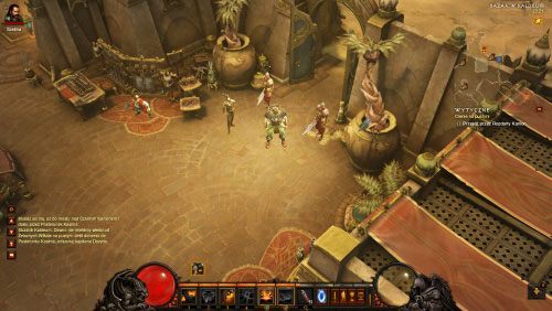Zanim wyruszysz dalej warto zwiedzić lokację i poznać kupców - Ciernie na pustyni | Zadania - Akt 2 | Solucja Diablo III - Diablo III 2.0 - poradnik do gry