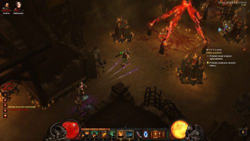 Po wyjściu z pierwszej lokacji podąż za śladami na piasku w poszukiwaniu drugiego miejsca - Tajnego zgromadzenia - Ciernie na pustyni | Zadania - Akt 2 | Solucja Diablo III - Diablo III 2.0 - poradnik do gry