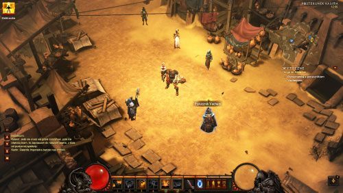 Spotkasz tu Porucznika Vachema - porozmawiaj z nim - Droga do Alkanus | Zadania - Akt 2 | Solucja Diablo III - Diablo III 2.0 - poradnik do gry