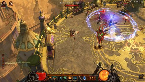 Demony przyzywane są przez cztery Demoniczne przywoływacze - Audiencja u cesarza | Zadania - Akt 2 | Solucja Diablo III - Diablo III 2.0 - poradnik do gry