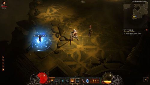 Gdy ją zlokalizujesz uważaj, gdyż w momencie jej zabrania nagle z podziemi wyłoni się strażnik artefaktu - Zdrajca Horadrimów | Zadania - Akt 2 | Solucja Diablo III - Diablo III 2.0 - poradnik do gry