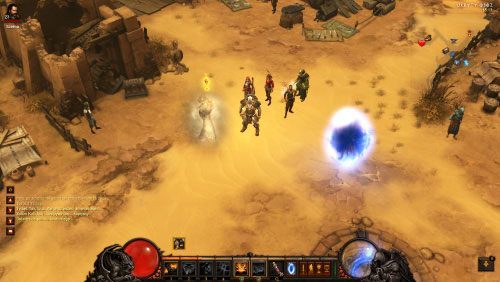 Aby rozpocząć kolejne zadanie porozmawiaj z Zoltunem Kullem w Ukrytym obozie - Krew i piasek | Zadania - Akt 2 | Solucja Diablo III - Diablo III 2.0 - poradnik do gry