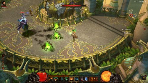 Belial po chwili zejdzie na dół i rozpocznie się walka, jednak początkowe fragmenty to tylko jej przedsmak - Przeczesywanie Kaldeum | Zadania - Akt 2 | Solucja Diablo III - Diablo III 2.0 - poradnik do gry