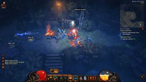Przeszukując Oazę Dalgura możesz natknąć się na zagajnik, gdzie na słupach więzieni są strażnicy, a w okolicy roi się od Upadłych - Więźniowie Kamyra | Wydarzenia - Akt 2 | Solucja Diablo III - Diablo III 2.0 - poradnik do gry