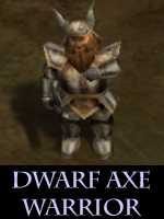 Krasnoludzki wojownik jest powolny i trochę niezdarny, lecz bardzo, bardzo wytrzymały - Siły Światła - Myth III: Era Wilka - poradnik do gry