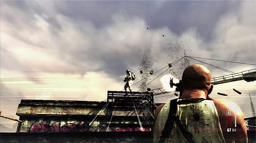 Na koniec czeka Cię pojedynek z ciężko opancerzonym przeciwnikiem - Ucieczka z hotelu | Rozdział XII | Solucja Max Payne 3 - Max Payne 3 - poradnik do gry