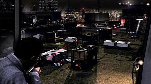 Już za kilka chwil przystąpisz do ochraniania uciekającej Giovanny - Przelot śmigłowcem | Rozdział II | Solucja Max Payne 3 - Max Payne 3 - poradnik do gry