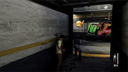 Zbliż się do miejsca pobytu nowej grupy przeciwników - Podróż do pierwszej części trybun | Rozdział III | Solucja Max Payne 3 - Max Payne 3 - poradnik do gry