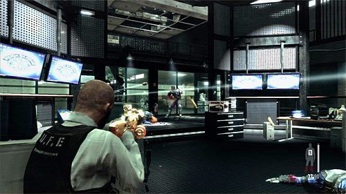 Obejrzyj krótką cut-scenkę i BŁYSKAWICZNIE schowaj się za najbliższą zasłoną - Bitwa z bossem | Rozdział XIII | Solucja Max Payne 3 - Max Payne 3 - poradnik do gry