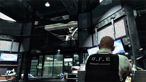 Na koniec pozostało Ci już tylko zajęcie się samym bossem, który powinien się nieznacznie odsłonić - Bitwa z bossem | Rozdział XIII | Solucja Max Payne 3 - Max Payne 3 - poradnik do gry