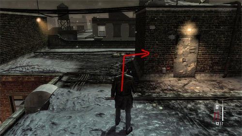 Upewnij się, że zabezpieczyłeś okolicę i powróć w okolice miejsca startu (drzwi prowadzące na dach) - Eksploracja dachów | Rozdział IV | Solucja Max Payne 3 - Max Payne 3 - poradnik do gry