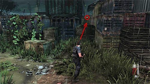 Ustaw się teraz w pokazanym na powyższym screenie miejscu, czyli na prawo od pierwszej zlikwidowanej grupy bandytów - Przeprawa przez obóz | Rozdział V | Solucja Max Payne 3 - Max Payne 3 - poradnik do gry