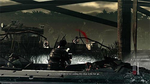 Po ponownym doścignięciu większych łodzi przystąp do ostrzeliwania osób przebywających na pokładzie jednej z nich, ignorując to, że znajdujecie się w swego rodzaju tunelu - Pościg z użyciem łodzi motorowej | Rozdział V | Solucja Max Payne 3 - Max Payne 3 - poradnik do gry