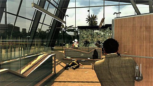 Gra po zakończeniu bitwy wyświetli cut-scenkę informującą o pojawieniu się elitarnego przeciwnika oraz jego dwóch pomocników - Dotarcie do biura Rodriga | Rozdział VI | Solucja Max Payne 3 - Max Payne 3 - poradnik do gry