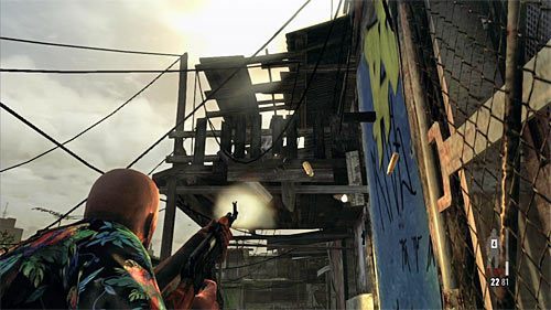 Po wygranej bitwie skorzystaj ze schodów - Przeprawa przez pierwszą część slumsów | Rozdział VII | Solucja Max Payne 3 - Max Payne 3 - poradnik do gry