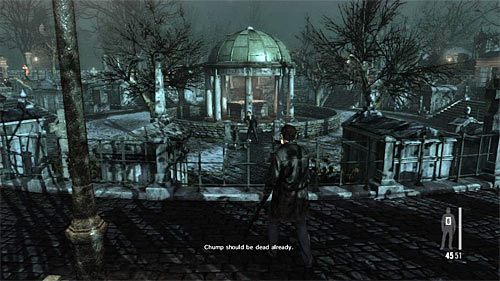 Tuż po zakończeniu cut-scenki zastrzel w trybie spowolnienia czasu gangstera celującego w Raula - Uratowanie osaczonego Raula | Rozdział VIII | Solucja Max Payne 3 - Max Payne 3 - poradnik do gry