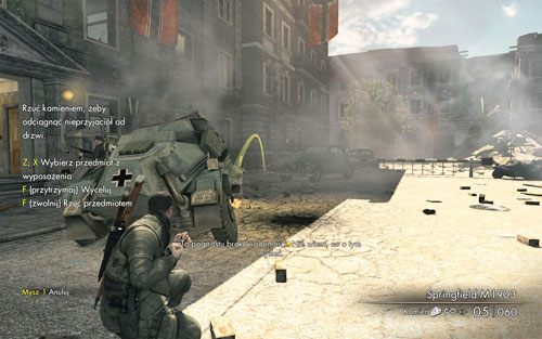 Nadszedł czas na odrobinę skradania się - Prolog | Opis przejścia Sniper Elite V2 - Sniper Elite V2 - poradnik do gry