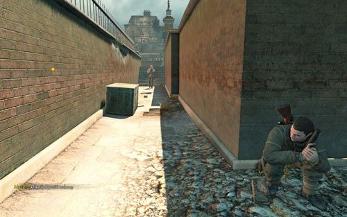 Zeskocz na dół, do wąskiego korytarzyka - Misja 3 - Muzeum Kaiser-Friedrich (1) | Opis przejścia Sniper Elite V2 - Sniper Elite V2 - poradnik do gry