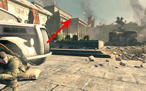 Opuść budynek i wejdź na plac - Misja 4 - Opernplatz (2) | Opis przejścia Sniper Elite V2 - Sniper Elite V2 - poradnik do gry