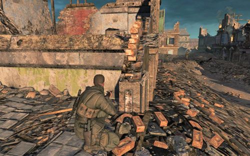 Idź powoli do przodu - Misja 7 - Punkt dowodzenia Karlshorst (1) | Opis przejścia Sniper Elite V2 - Sniper Elite V2 - poradnik do gry