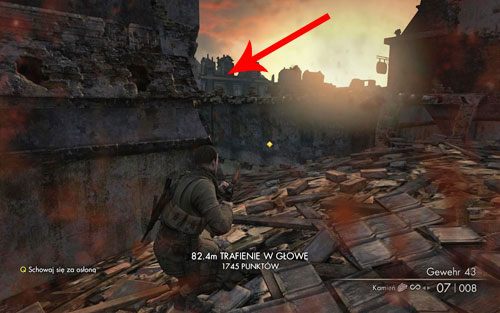 Udaj się w stronę placyku [#5] - Misja 7 - Punkt dowodzenia Karlshorst (2) | Opis przejścia Sniper Elite V2 - Sniper Elite V2 - poradnik do gry