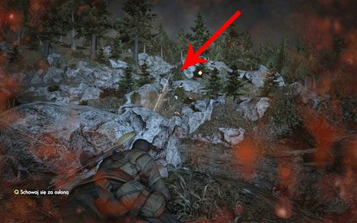 Jakkolwiek postąpisz, jedyną osobą, która zostanie zaalarmowana jest snajper, czyhający na półce skalnej za krzakami - DLC - Zamach na Fuhrera | Opis przejścia Sniper Elite V2 - Sniper Elite V2 - poradnik do gry