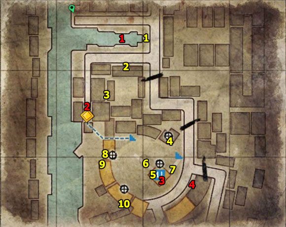 1 - Misja 8 | Butelki i Sztaby złota w Sniper Elite V2 - Sniper Elite V2 - poradnik do gry