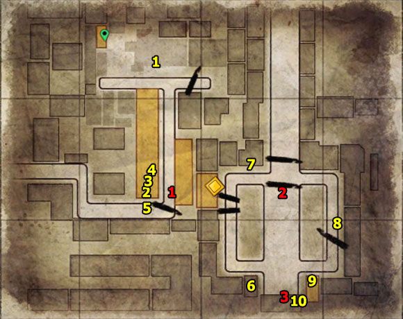 1 - Misja 10 | Butelki i Sztaby złota w Sniper Elite V2 - Sniper Elite V2 - poradnik do gry