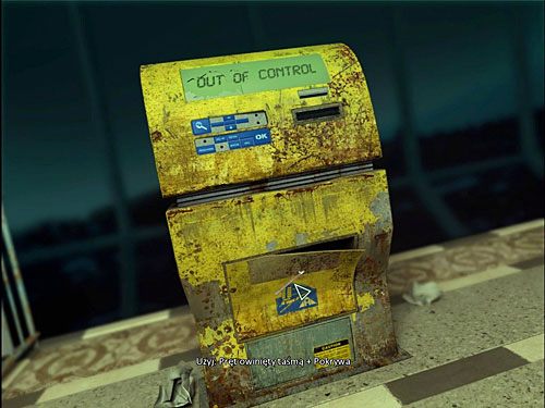 Po obklejeniu nią pręta (w ekwipunku) zyskasz narzędzie, którym będzie można wyłamać pokrywę terminalu - Poradnik do gry - Prolog - Doładuj bilet | Alternativa - Alternativa - poradnik do gry