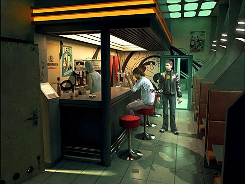 W tej sytuacji porozmawiaj z siedzącym przy barze pijaczkiem - Skontaktuj się z Ruchem Oporu (1) | Rozdział 1 | Alternativa - Alternativa - poradnik do gry