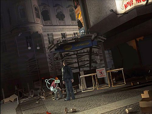 Porozmawiaj z siedzącą tam dziewczynką - niestety, nie doczekasz się odzewu - Przekonaj dziewczynkę do złożenia zeznań | Rozdział 1 | Alternativa - Alternativa - poradnik do gry