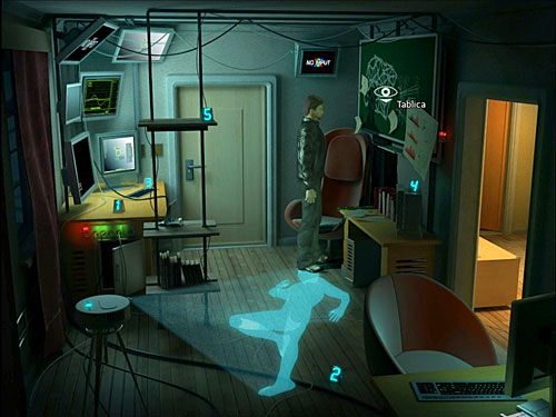 Przejdź do drugiego pokoju i przyjrzyj się tablicy (zbliżenie) wiszącej na ścianie po lewej - Otwórz sejf Petrenki | Rozdział 2 | Alternativa - Alternativa - poradnik do gry