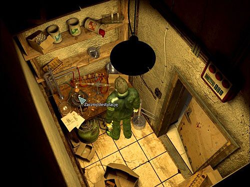 Użyj któregokolwiek z pracowicie zebranych elementów na aparaturze do destylacji (np - Wytwórz etanol | Rozdział 2 | Alternativa - Alternativa - poradnik do gry