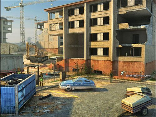 Zauważ, że część stawianego przez Endorę budynku znajduje się po drugiej stronie siatki - Zdobądź resztę dokumentacji Endory | Rozdział 4 | Alternativa - Alternativa - poradnik do gry