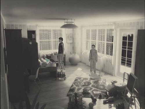 Po wyjściu matki porozmawiaj ze zdenerwowanym Peterem - nie bardzo się to uda - najpierw trzeba malca uspokoić - Pomóż ubrać się bratu | Rozdział 4 | Alternativa - Alternativa - poradnik do gry