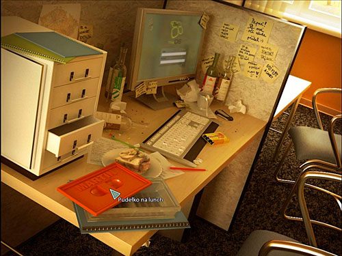 Podejdź do stanowiska pracy po prawej (zbliżenie) - Wpisz Andreę i Richarda na listę pasażerów lotu do Brazylii | Rozdział 5 - Alternativa - poradnik do gry