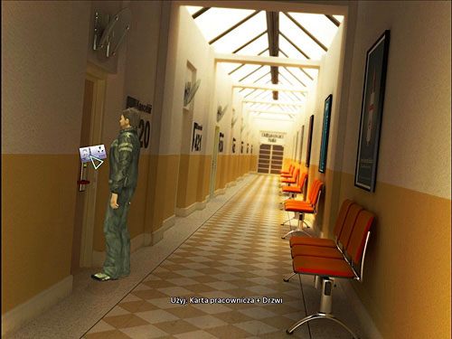 Wejściem po lewej dostań się na znany już bohaterowi korytarz i podejdź do pierwszych drzwi po lewej - Zmyl Bezimiennego | Rozdział 5 | Alternativa - Alternativa - poradnik do gry
