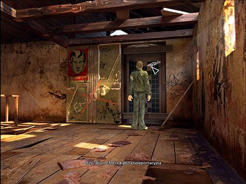 W opuszczonym budynku Pedro odblokuje wejście do teleportu - Dostań się do kompleksu Endory | Rozdział 6 | Alternativa - Alternativa - poradnik do gry