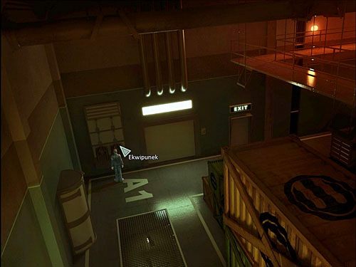 Tam zainteresuj się ekwipunkiem po lewej - Zdobądź potrzebny sprzęt z magazynu | Rozdział 6 | Alternativa - Alternativa - poradnik do gry